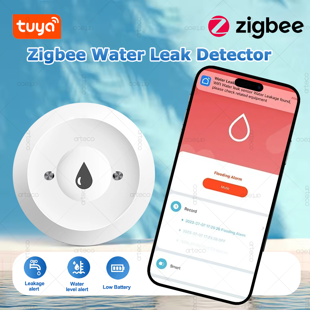Tuya Zigbee Water Sensor Leak  - Water Alarm Sensor 리뷰 및 가격