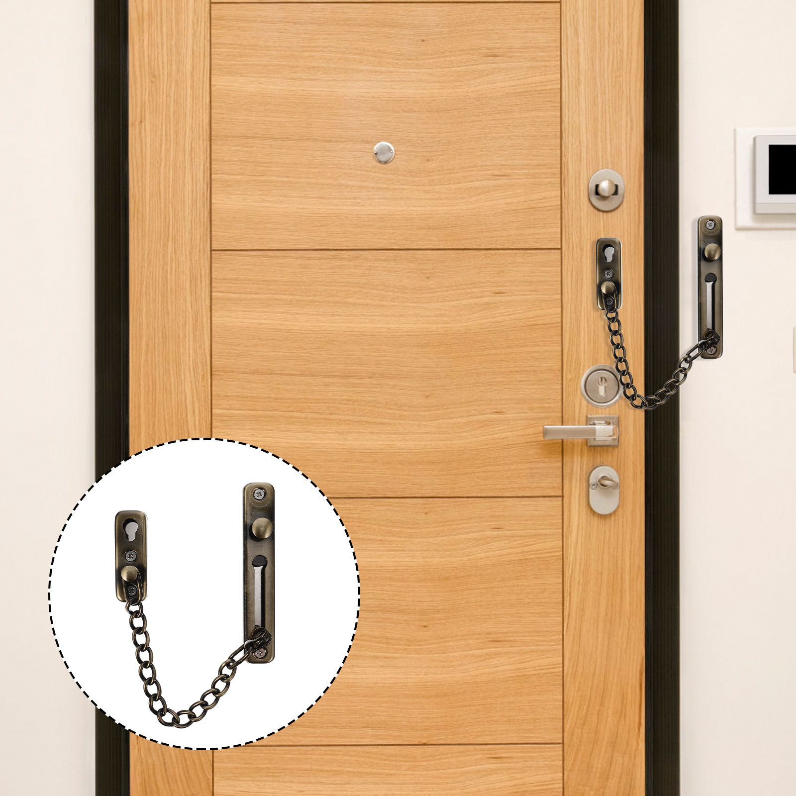 Punch-Free Childproof Door Cha - Security Chain Door 리뷰 및 가격