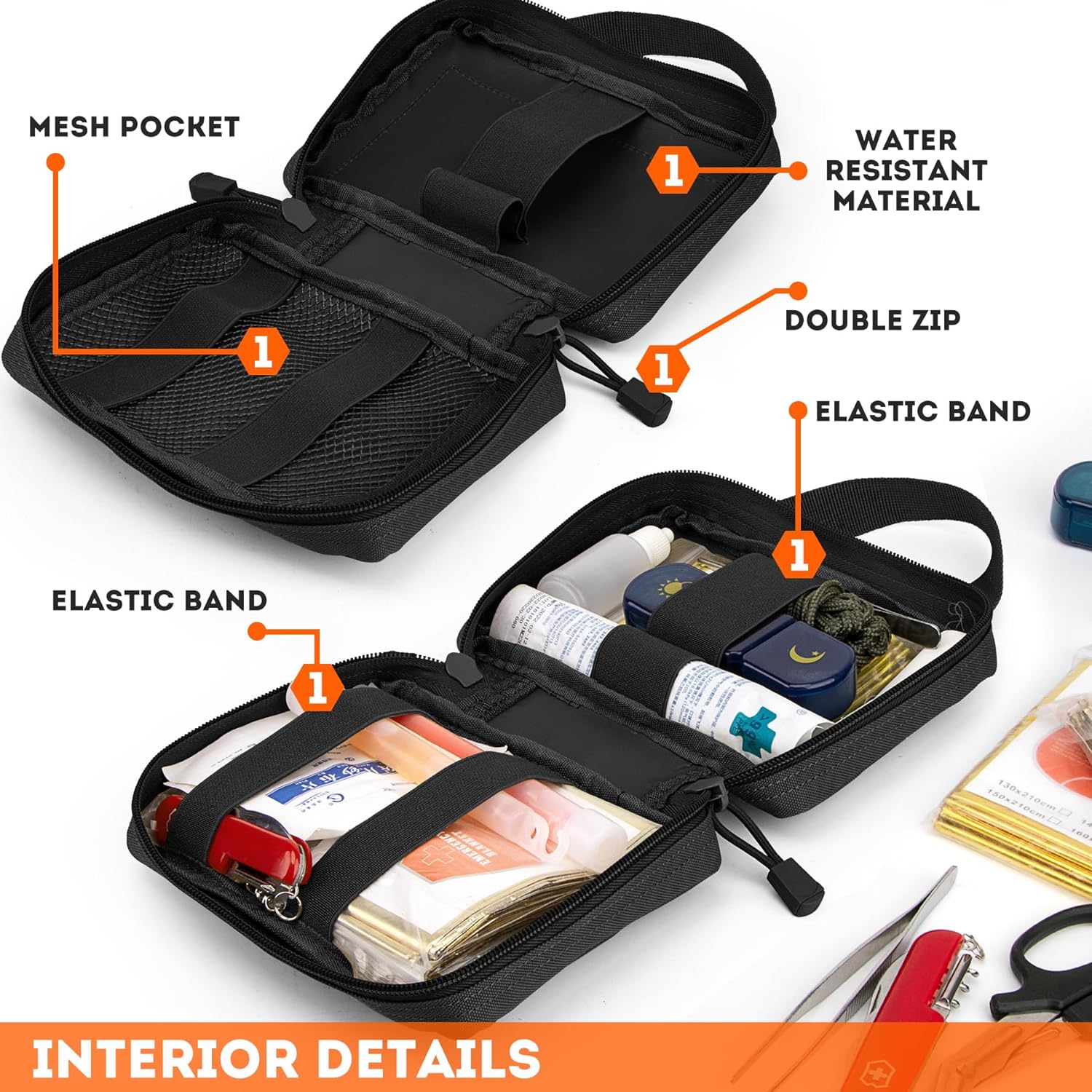 Tactical EMT Pouch, Upgrade IF - First Aid Bag Kit 리뷰 및 가격