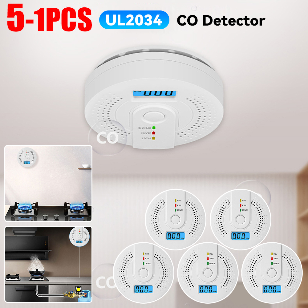 Digital Carbon Monoxide Detect - Smoke Detector Interconnected 리뷰 및 가격