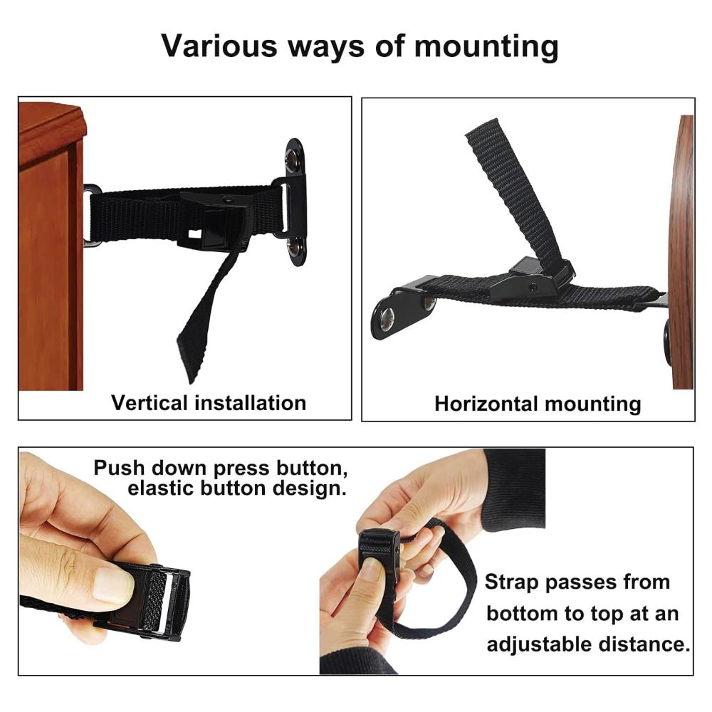 Earthquake Proof Furniture Anc - Earthquake Anchor Strap 리뷰 및 가격