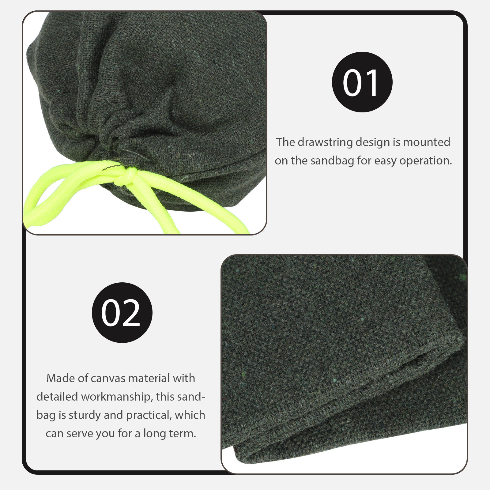 2Pcs Sturdy Drawstring Sandbag - Flood Barrier Bag 리뷰 및 가격
