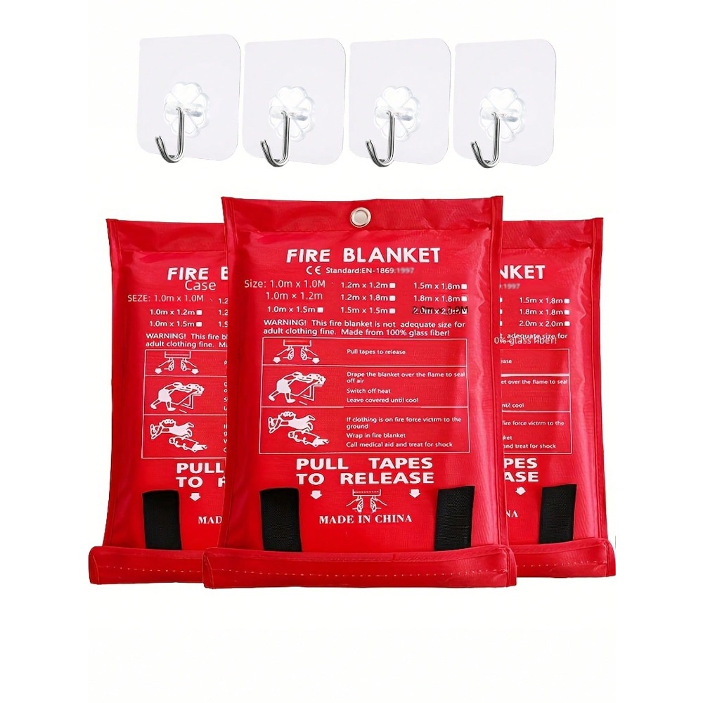 Fire Blanket 39.37 X 39.37 Inc - Fire Blanket Kitchen 리뷰 및 가격