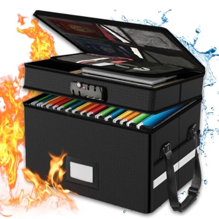 Fireproof Document Box with Lo - Fire Safe Document 리뷰 및 가격