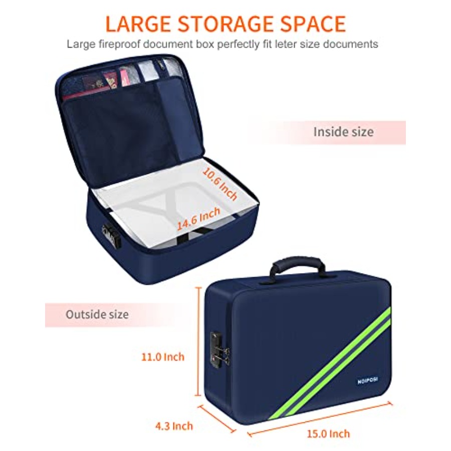 Important Document Organizer W - Fire Safe Document 리뷰 및 가격