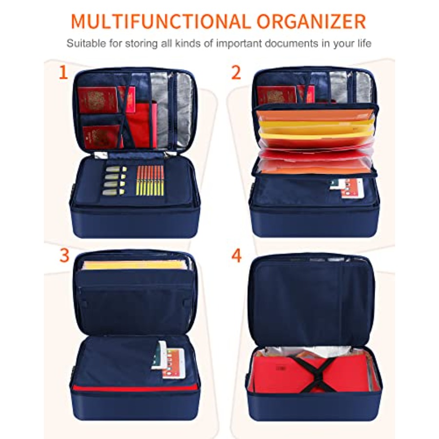 Important Document Organizer W - Fire Safe Document 리뷰 및 가격
