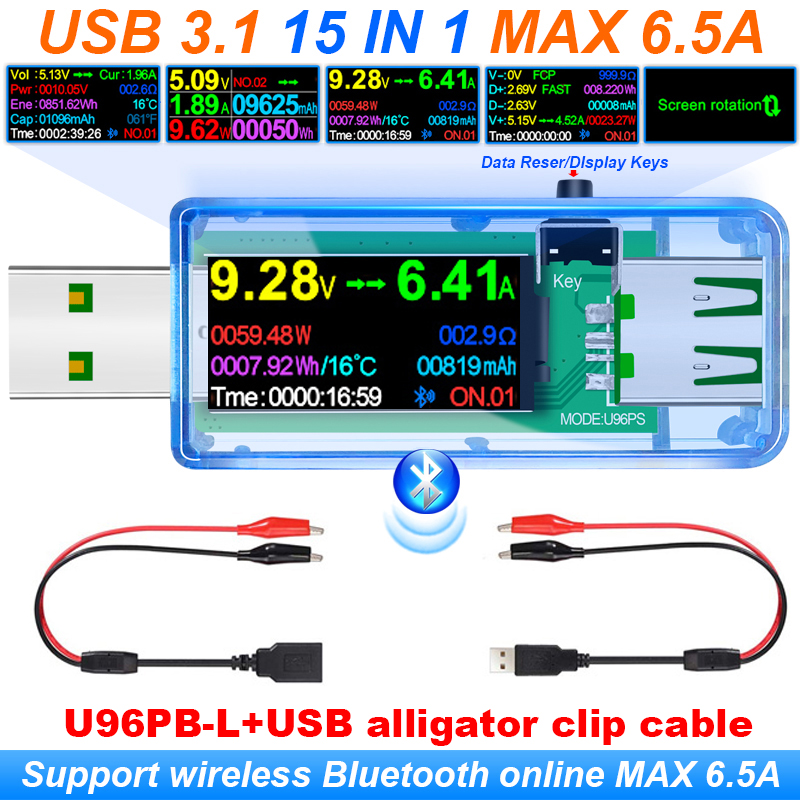 15 IN 1 USB 3.1 Tester DC Digi - Co Detector Plug 리뷰 및 가격