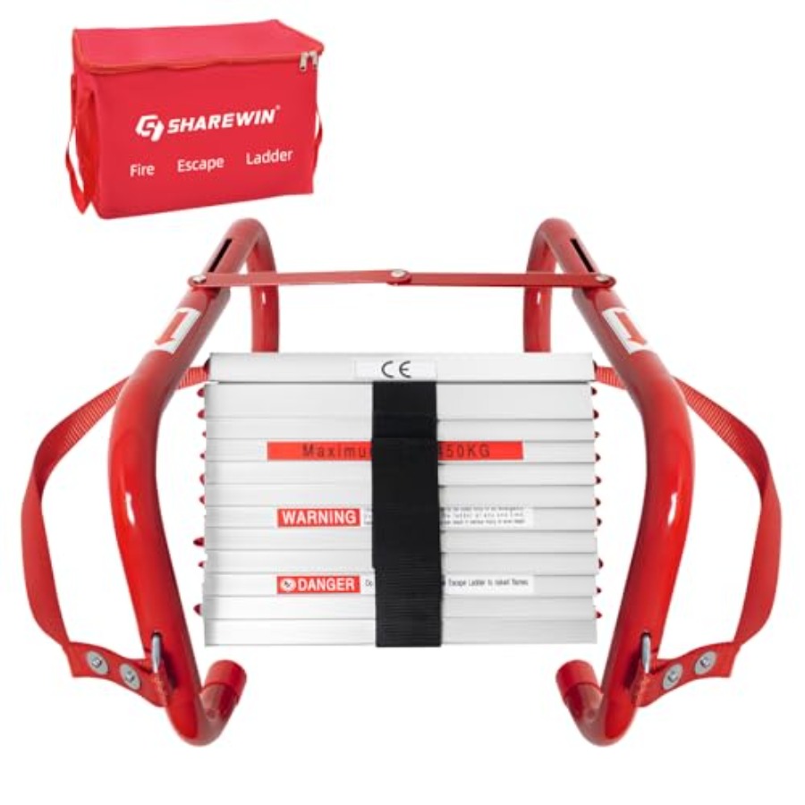 Portable Fire Ladder 2 Story E - Fire Escape Ladder 리뷰 및 가격
