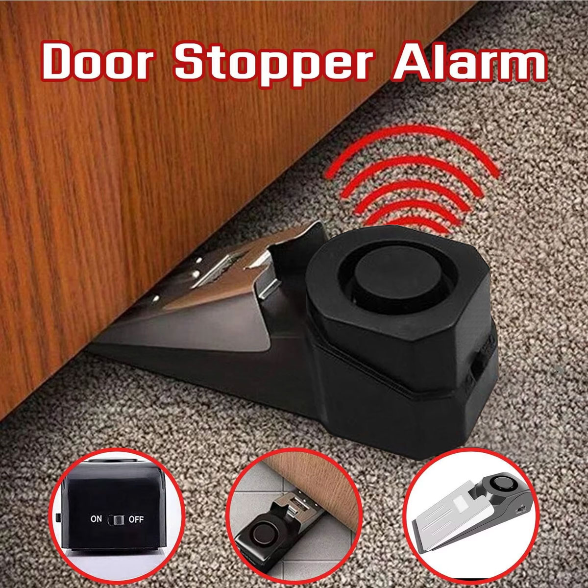 Wireless Door Stop Alarm Syste - Door Stop Alarm 리뷰 및 가격