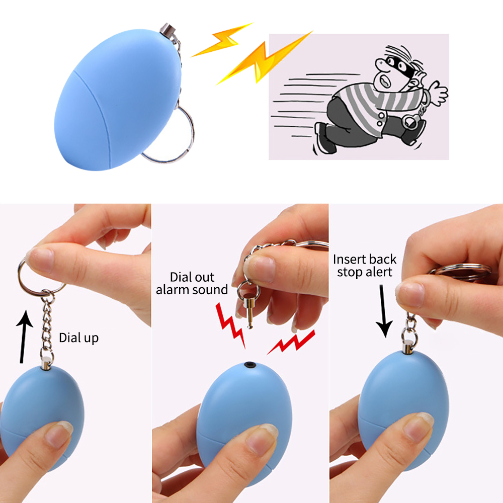 1PCS Self Defense Alarm 100dB  - Personal Alarm Keychain 리뷰 및 가격