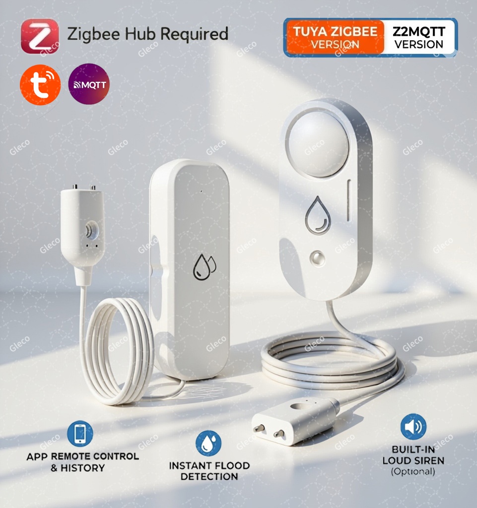 Zigbee Water Leak Sensor Flood - Water Alarm Sensor 리뷰 및 가격