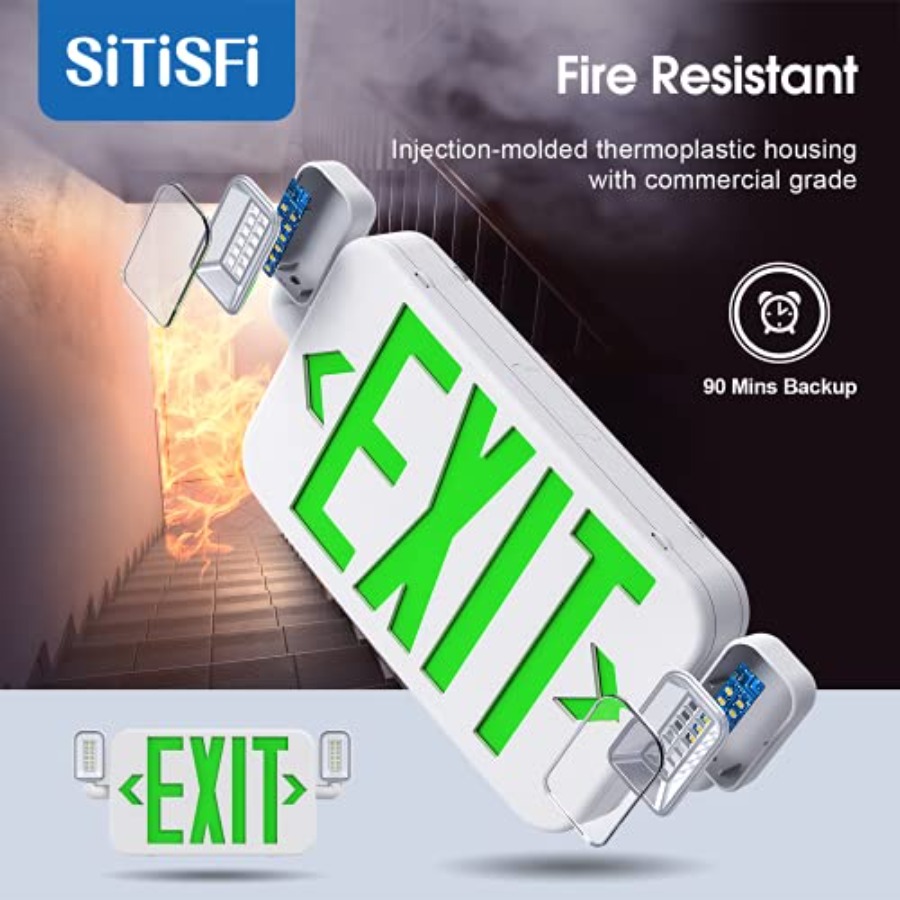 Led Combo Emergency Exit Sign  - Emergency Exit Sign 리뷰 및 가격