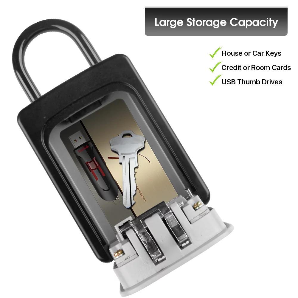 Wall Mount Key Lock Box 4 Digi - Lockbox Key Secure 리뷰 및 가격