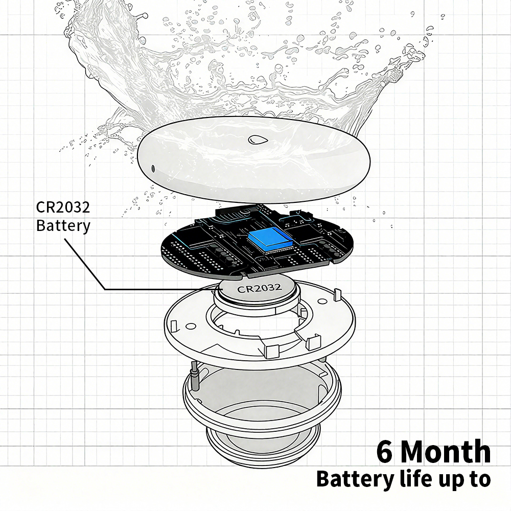 Tuya Zigbee Leakage Sensor LED - Water Alarm Sensor 리뷰 및 가격
