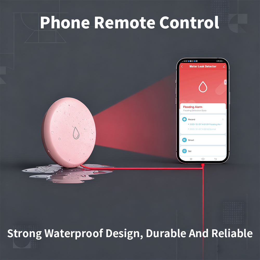 Tuya Zigbee Leakage Sensor LED - Water Alarm Sensor 리뷰 및 가격