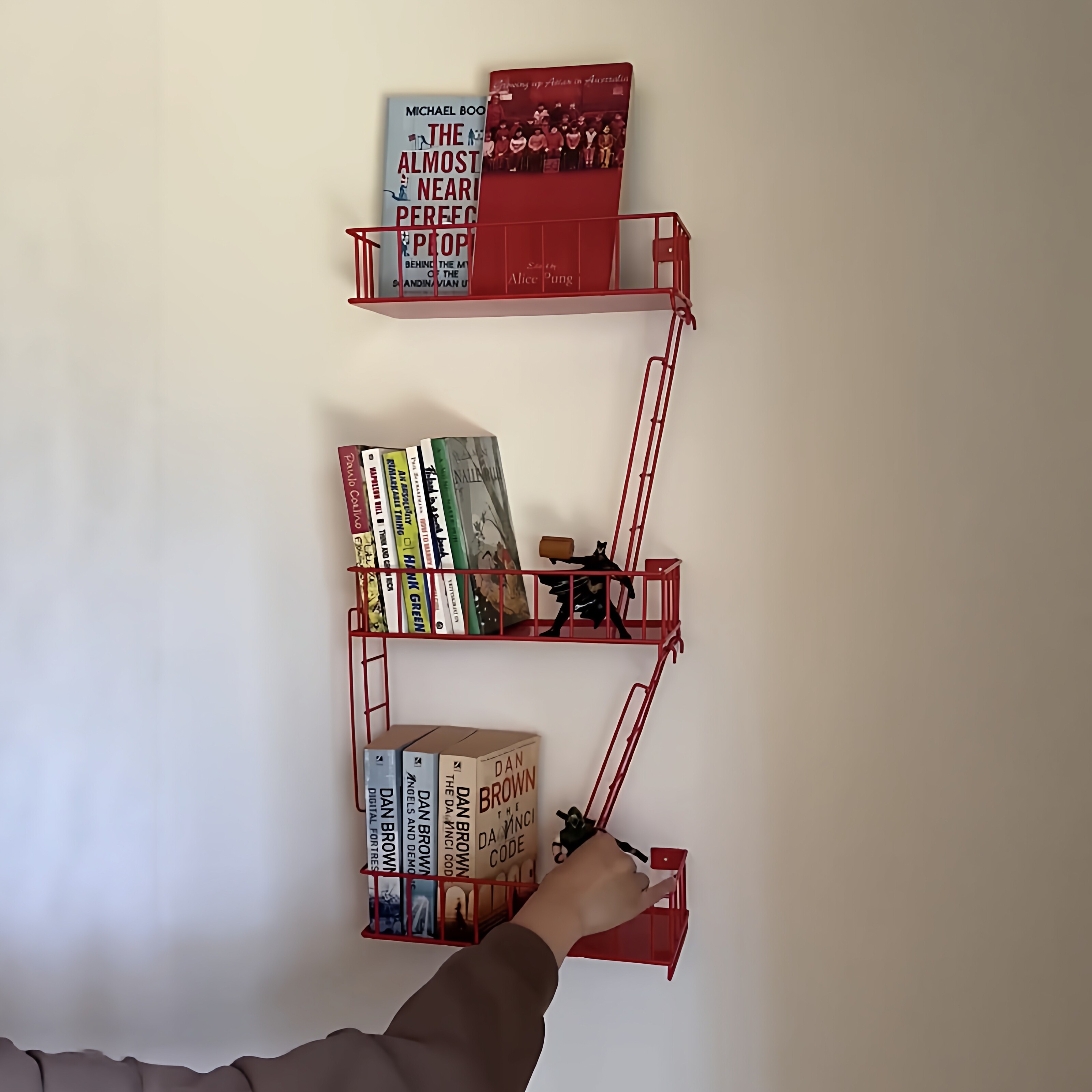 Fire Escape Wall Shelf, 3-Tier - Fire Escape Ladder 리뷰 및 가격