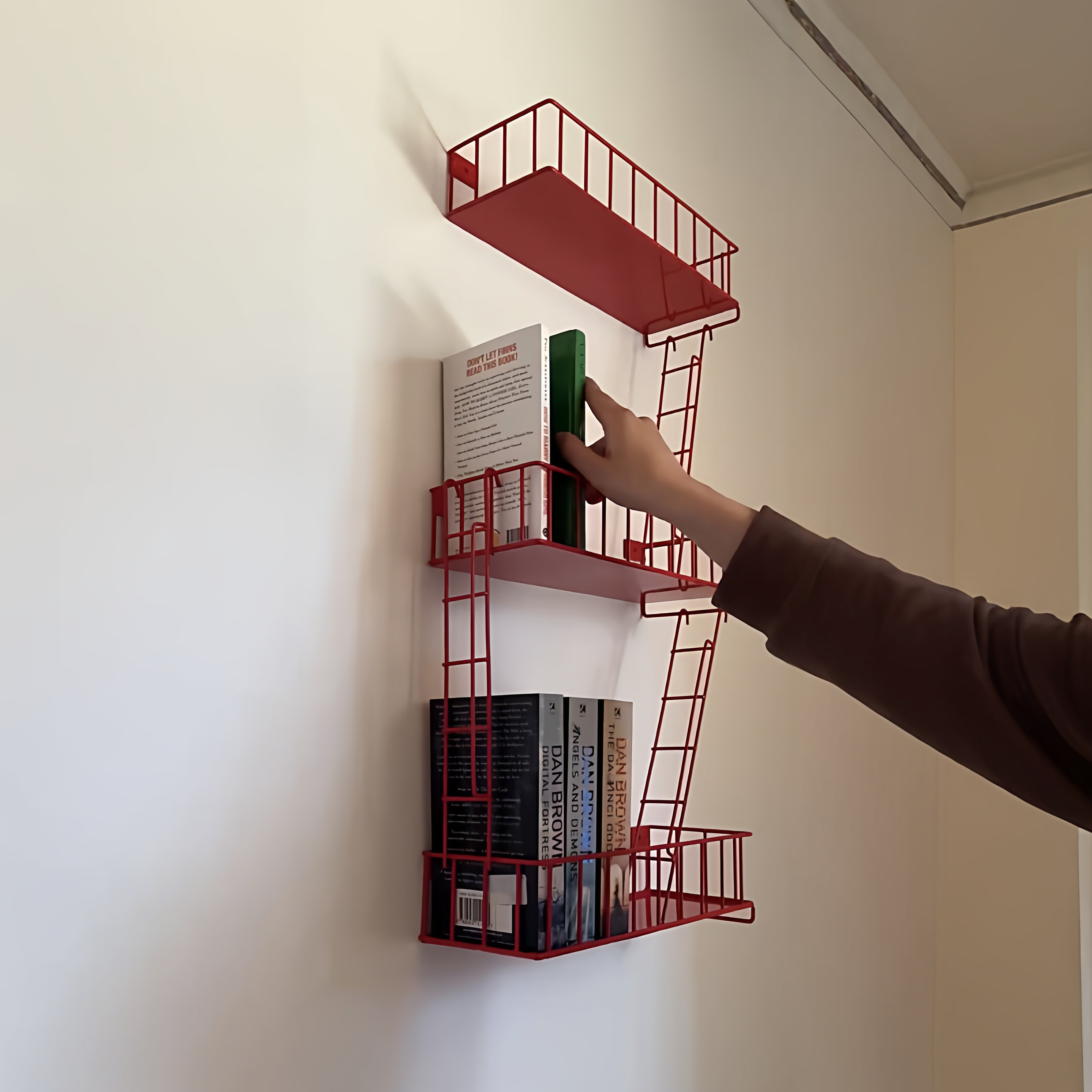 Fire Escape Wall Shelf, 3-Tier - Fire Escape Ladder 리뷰 및 가격