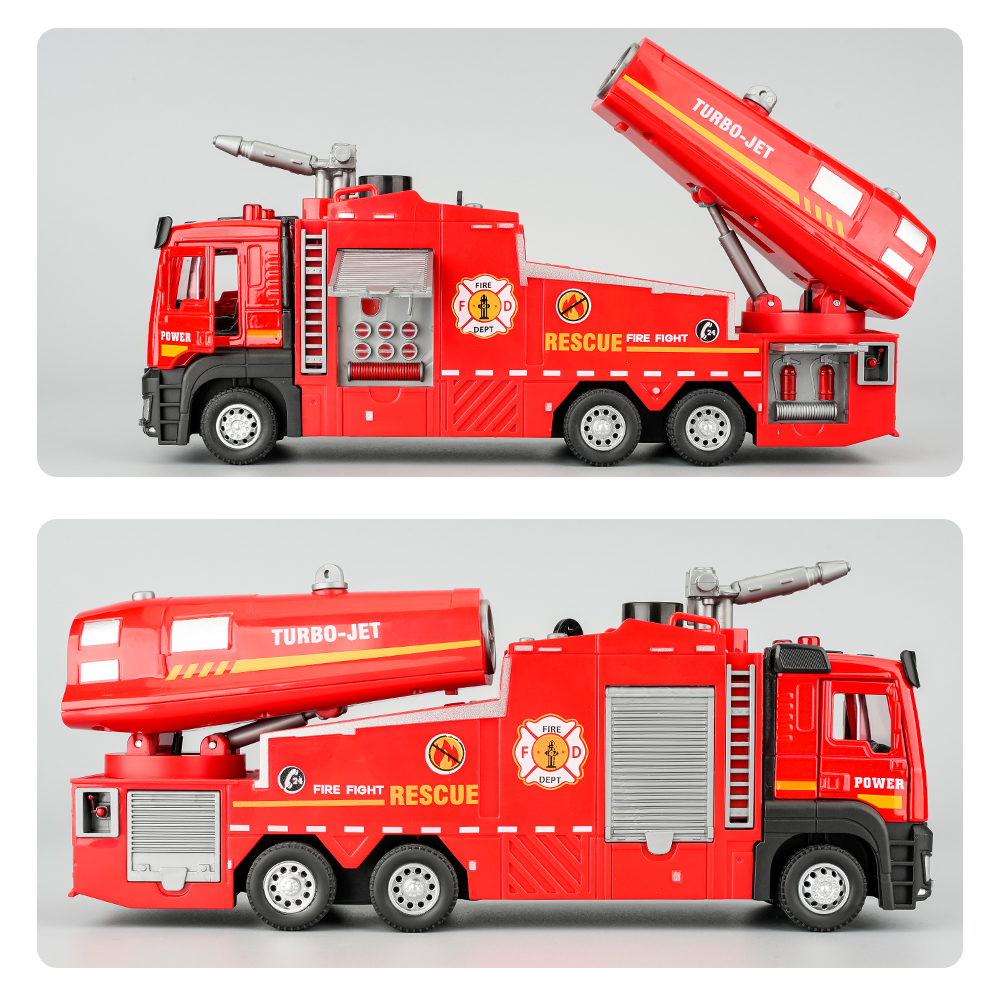New Alloy Fire Truck Toy Large - Fire Escape Ladder 리뷰 및 가격
