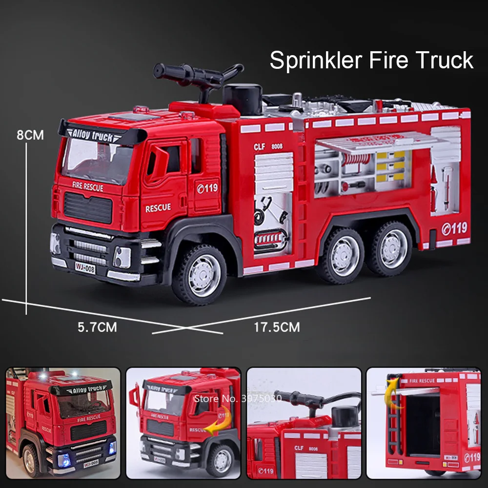1/32 Fire Engine Car Toy Model - Fire Escape Ladder 리뷰 및 가격