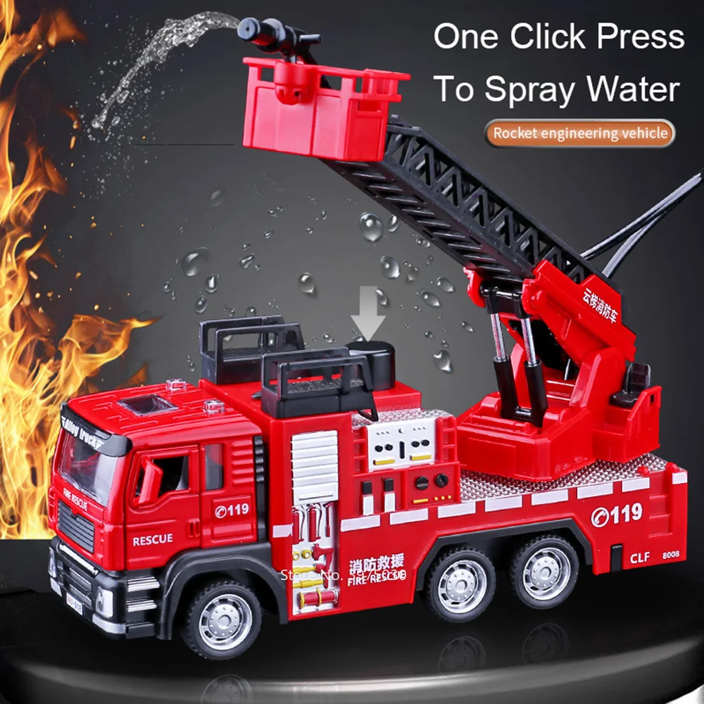 1/32 Fire Engine Car Toy Model - Fire Escape Ladder 리뷰 및 가격