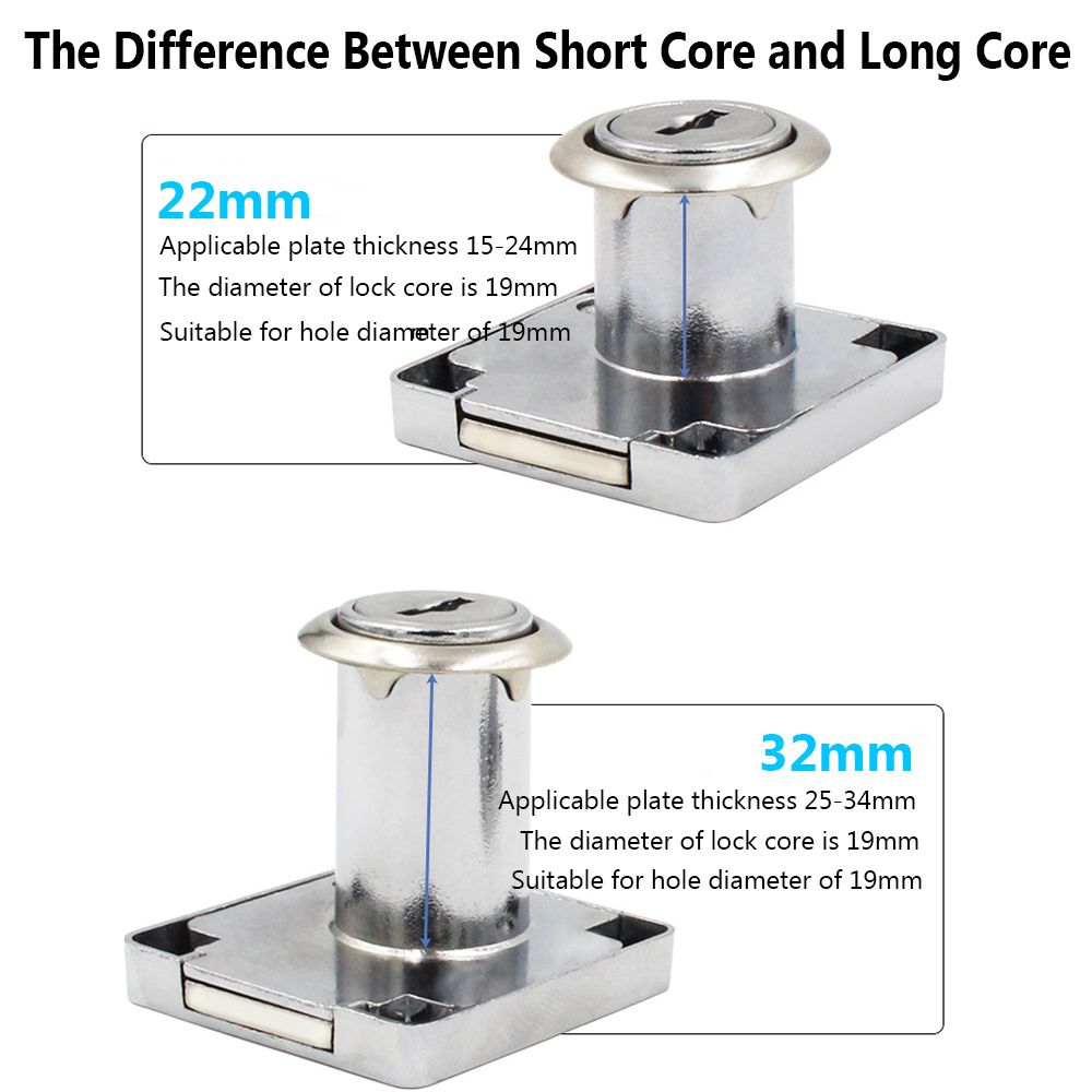 Office Burglarproof Zinc Alloy - Medicine Cabinet Lock 리뷰 및 가격