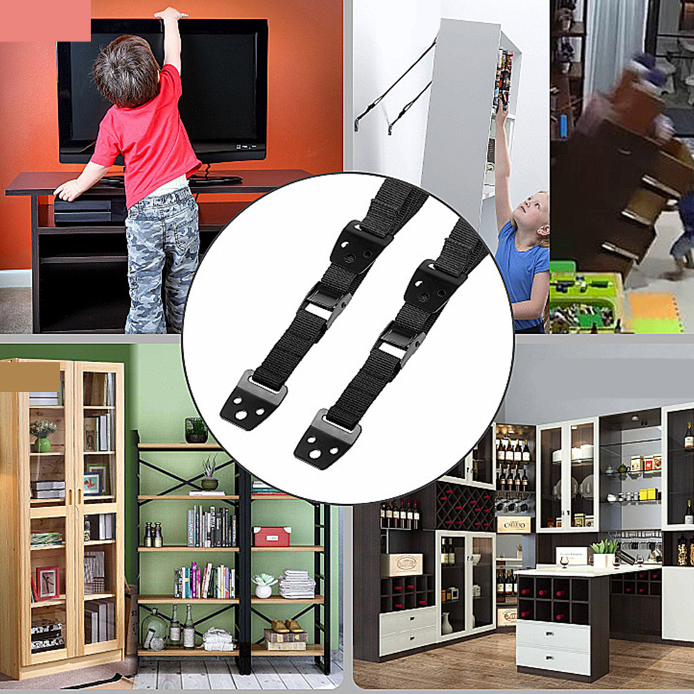 Heavy Duty TV Safety Anti-Tip  - Earthquake Anchor Strap 리뷰 및 가격