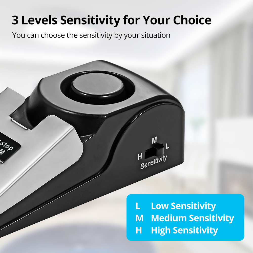 2pcs Door Stop Alarm for Home  - Door Stop Alarm 리뷰 및 가격
