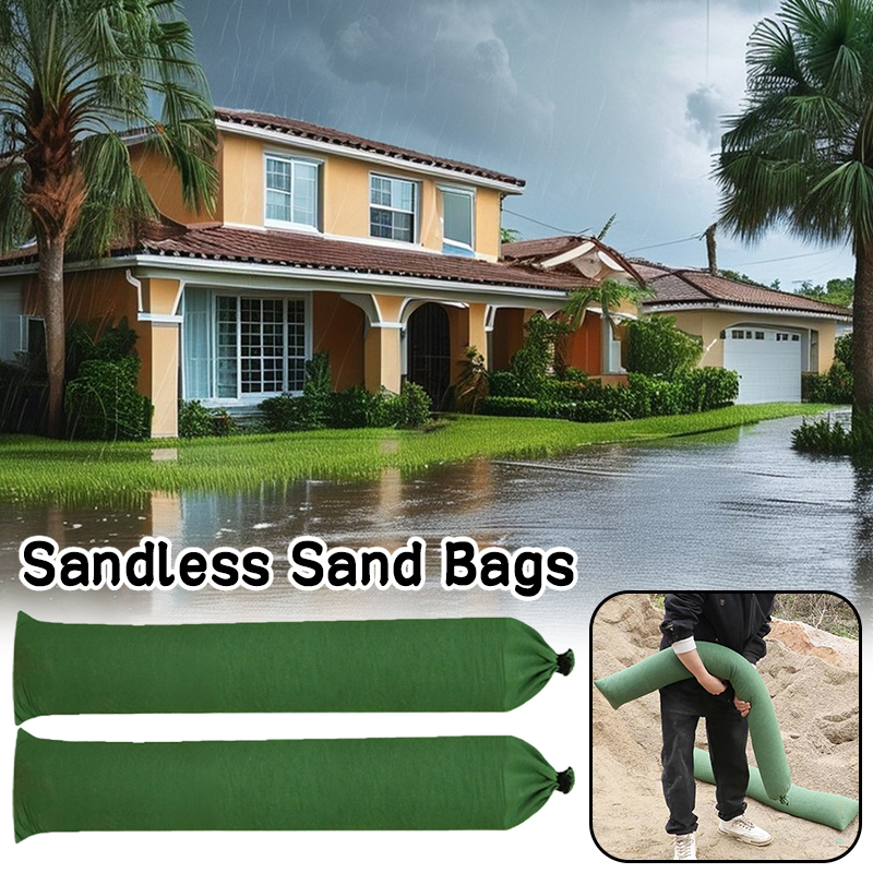 2 Pcs Sandless Sand Bags Anti  - Flood Barrier Bag 리뷰 및 가격