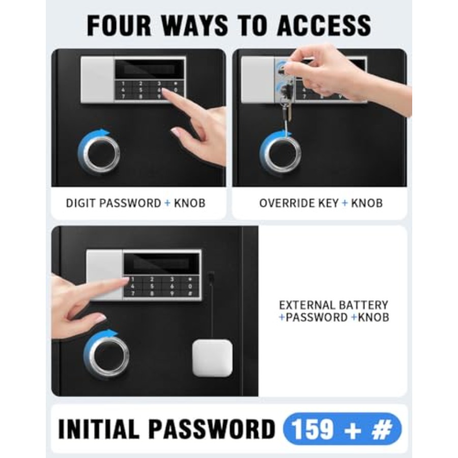 8.4 CuFt Heavy Duty Home Safe  - Lockbox Key Secure 리뷰 및 가격