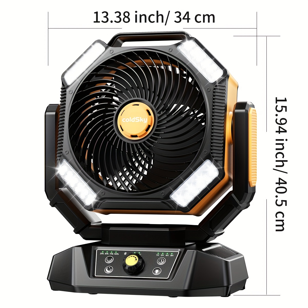 coldSky  Camping Fan, Battery  - Power Outage Light 리뷰 및 가격