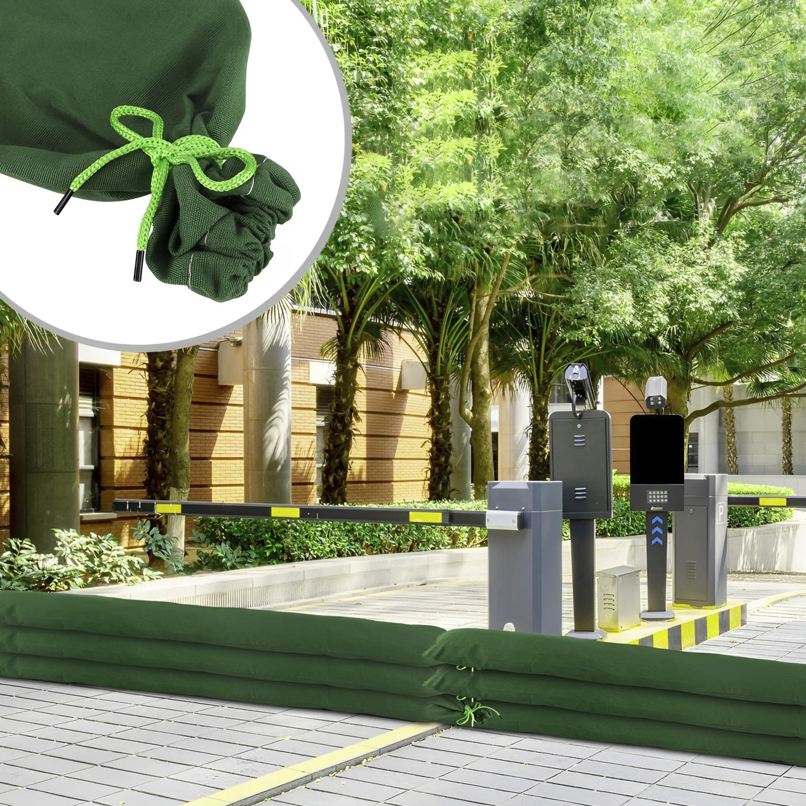 4Pcs Reusable Long Canvas Sand - Flood Barrier Bag 리뷰 및 가격