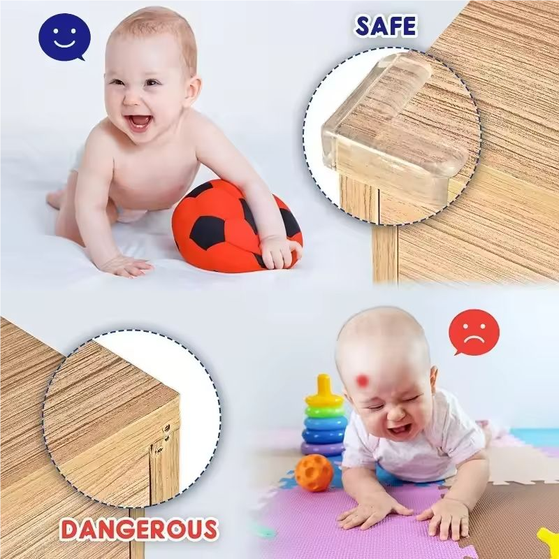 Baby Safety Silicone Table Cor - Outlet Cover Baby 리뷰 및 가격
