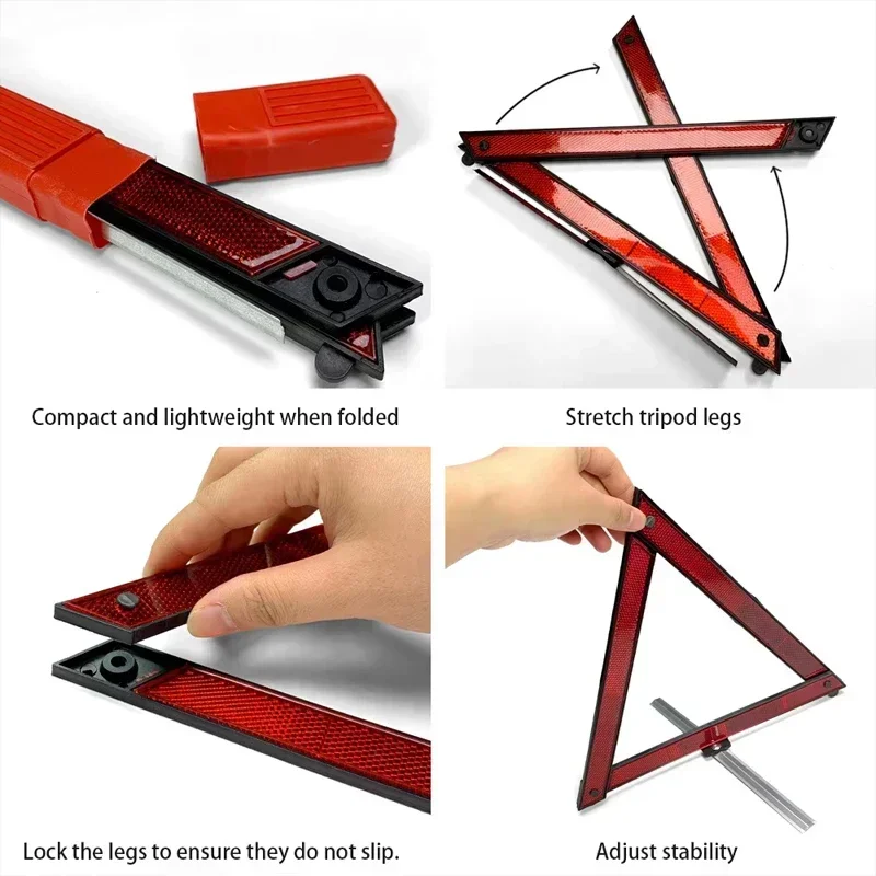 Car Triangle Reflective Tripod - Emergency Exit Sign 리뷰 및 가격
