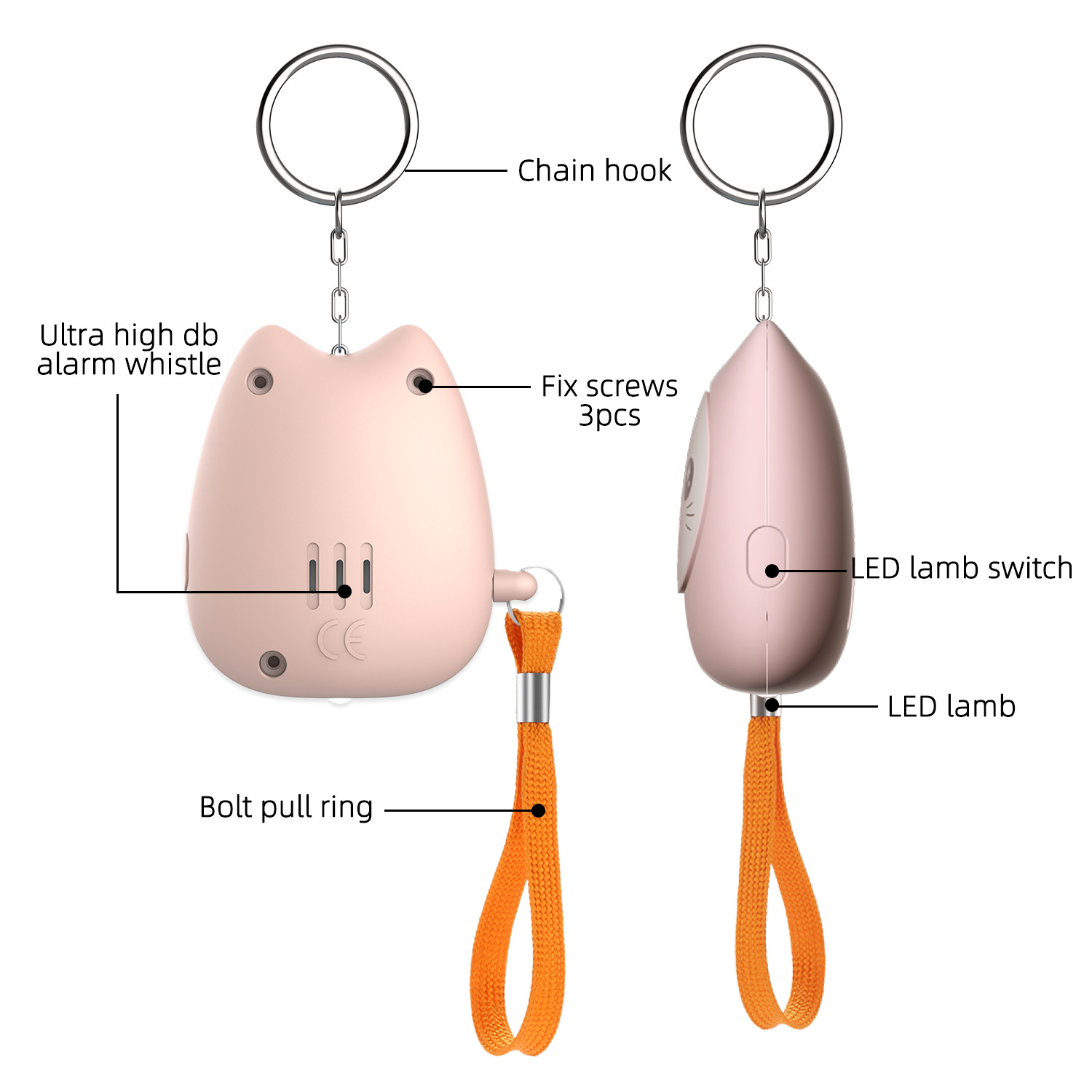 2025 New Personal Alarm Self-d - Personal Alarm Keychain 리뷰 및 가격