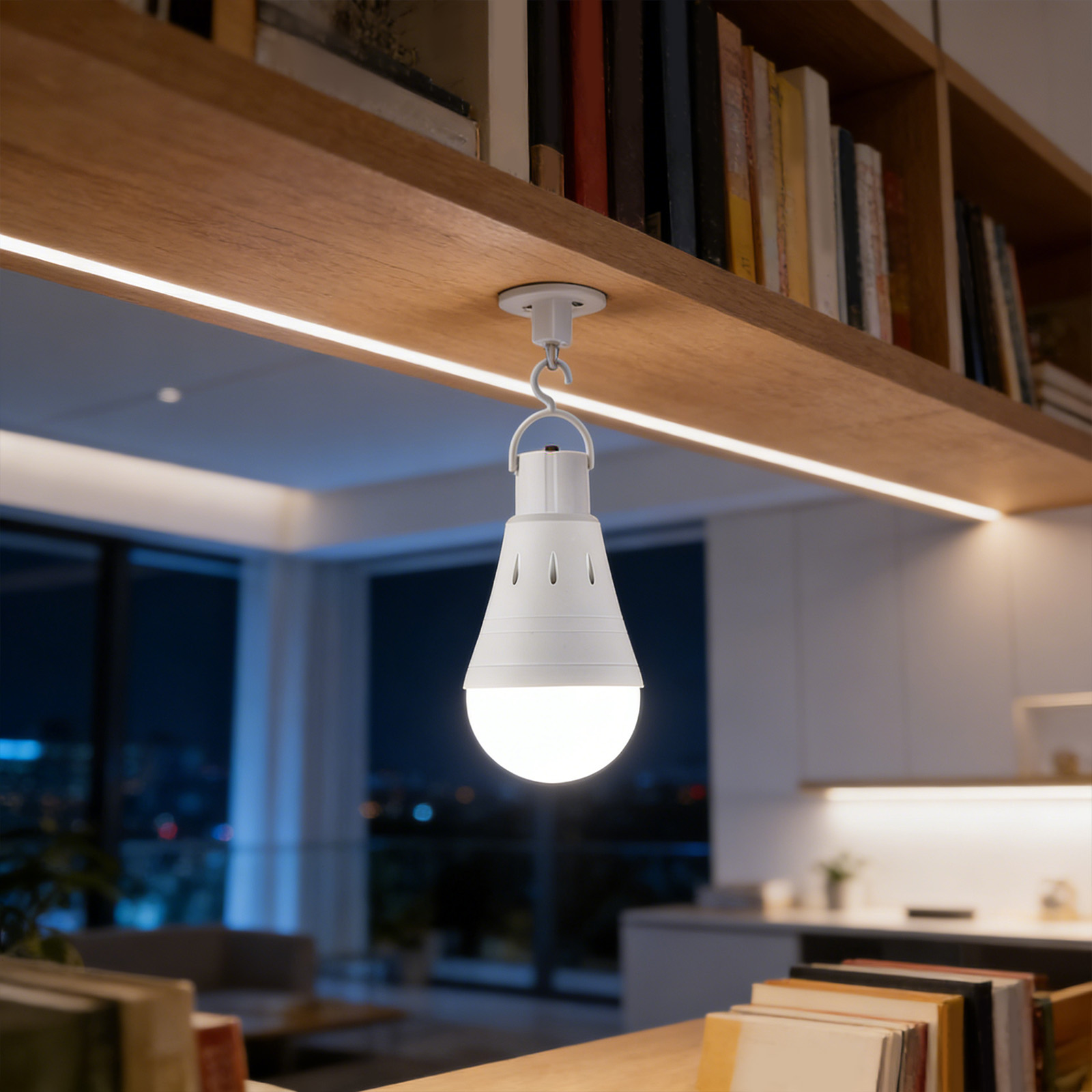 12W Rechargeable LED Emergency - Power Outage Light 리뷰 및 가격