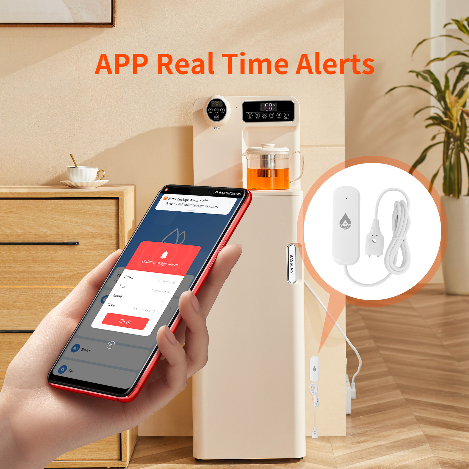 YFK Tuya WiFi Water Leakage Se - Water Alarm Sensor 리뷰 및 가격