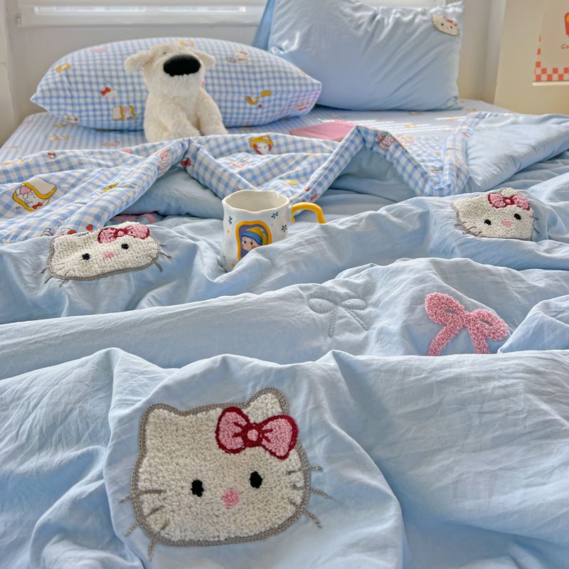 Cartoon Hello Kitty Children's - Fire Blanket Kitchen 리뷰 및 가격