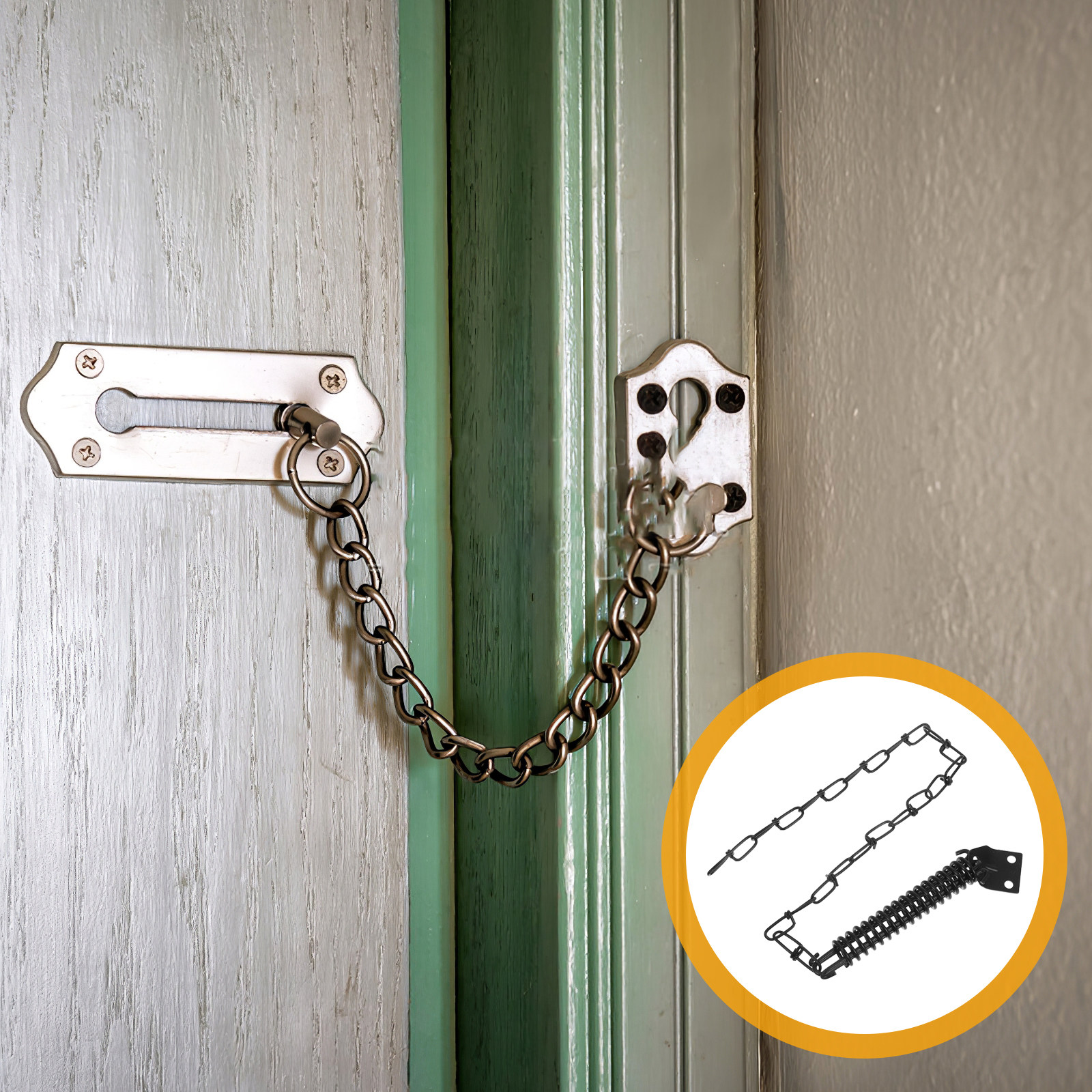 1Set Anti-Theft Door Chain Iro - Security Chain Door 리뷰 및 가격