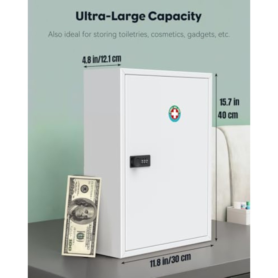 Wall Mount Medicine Cabinet wi - Medicine Cabinet Lock 리뷰 및 가격