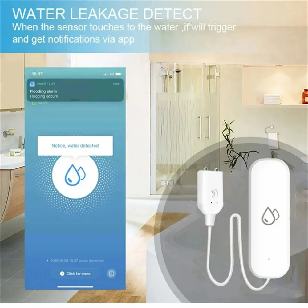 Tuya WiFi Water Sensor Leakage - Water Alarm Sensor 리뷰 및 가격