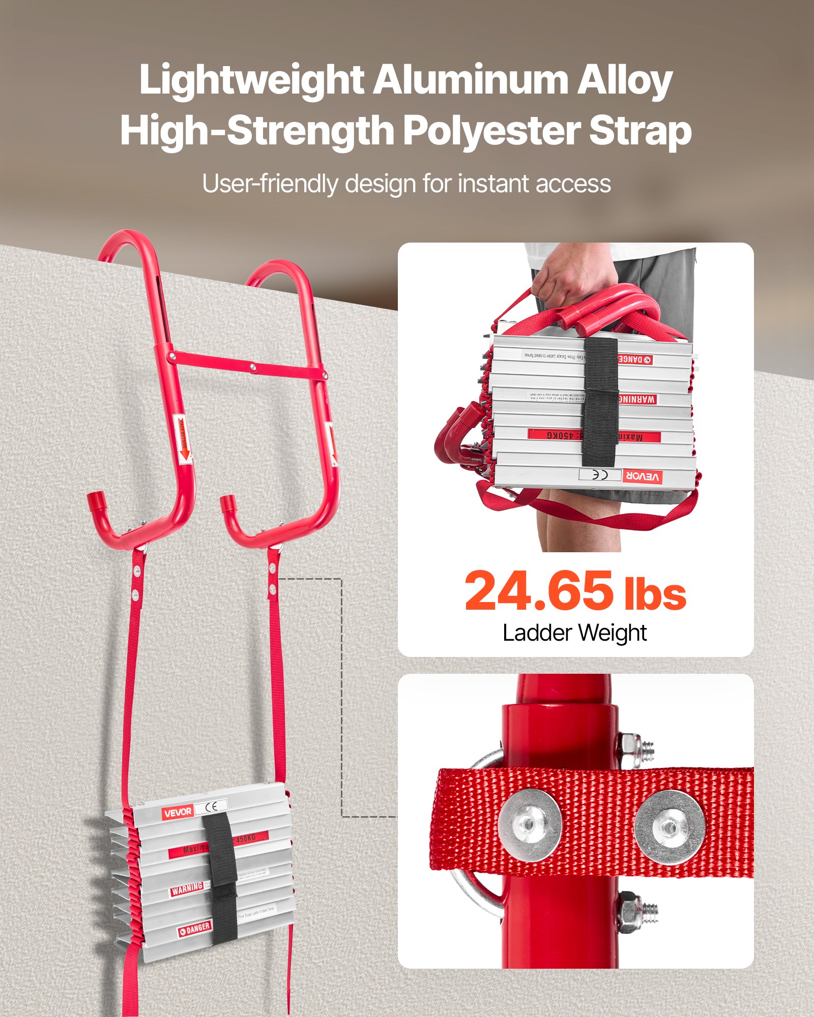 Fire Escape Ladder, 5-6 Story  - Fire Escape Ladder 리뷰 및 가격