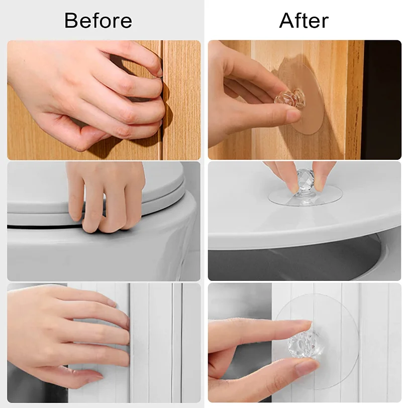 2/10Pcs Punch-free Drawer Knob - Window Lock Bar 리뷰 및 가격