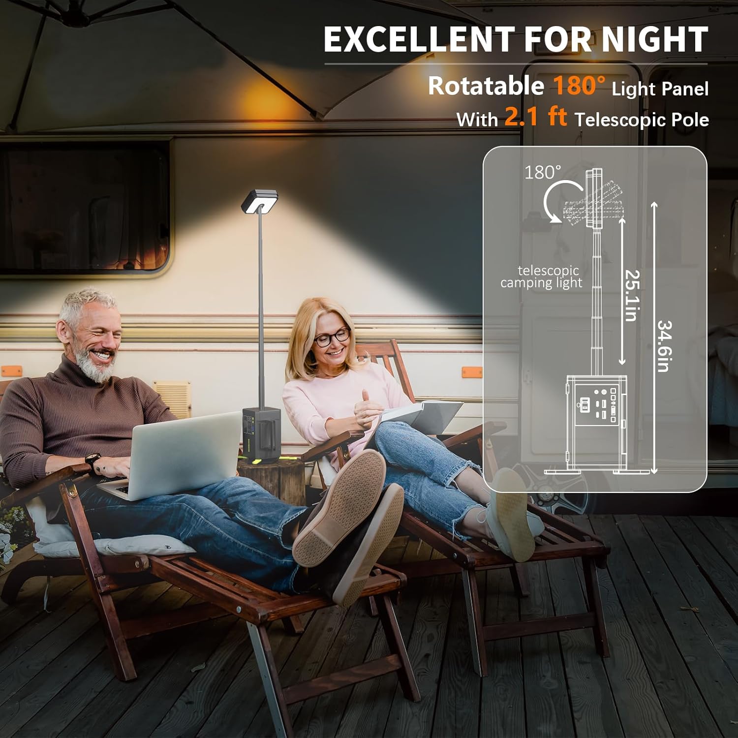 118Wh Portable Power Station w - Power Outage Light 리뷰 및 가격