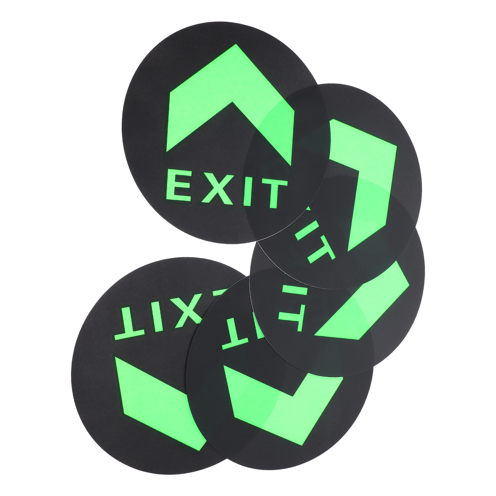 5Pcs Glow in Dark Exit Sign St - Emergency Exit Sign 리뷰 및 가격