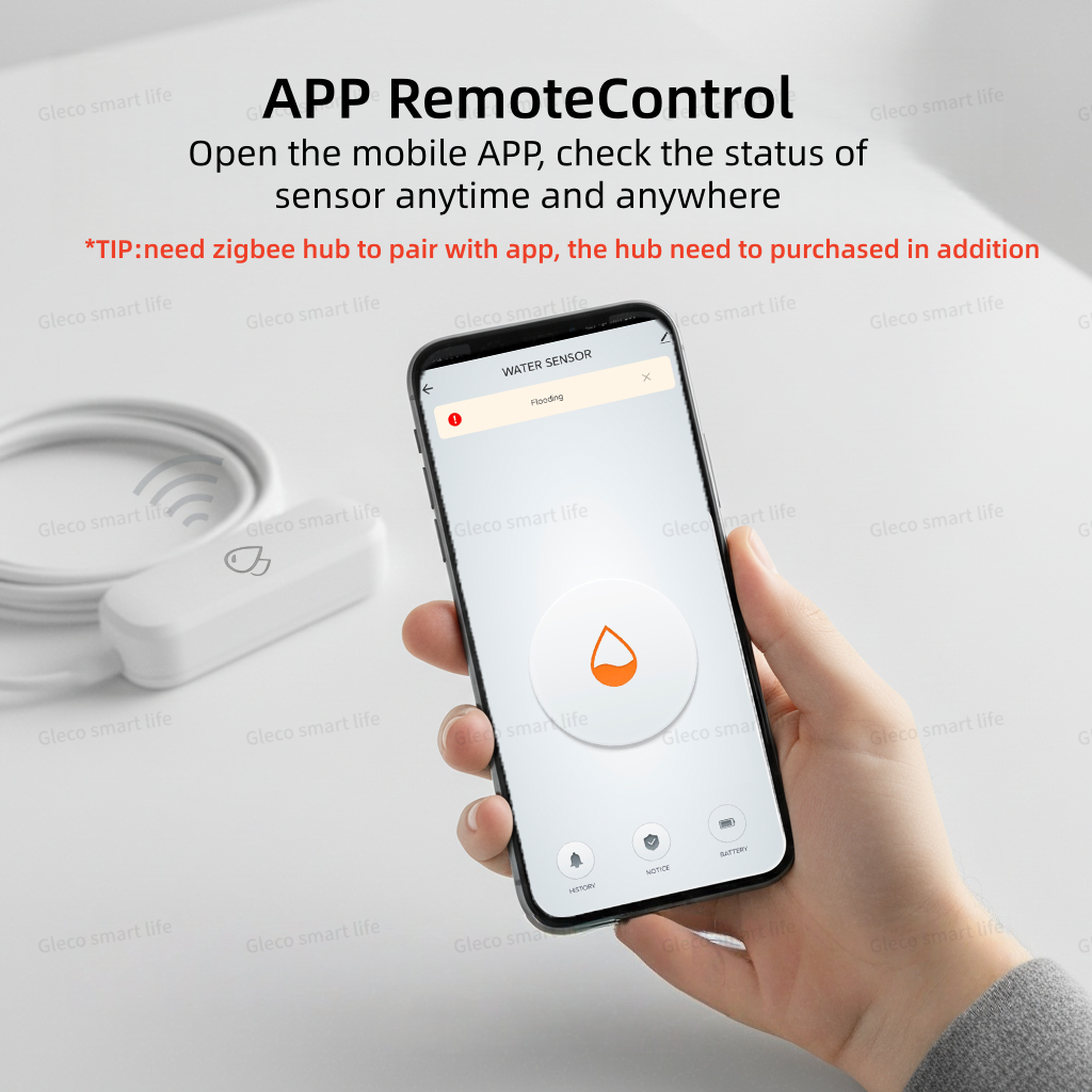 Tuya Zigbee Water Leak Sensor  - Water Alarm Sensor 리뷰 및 가격