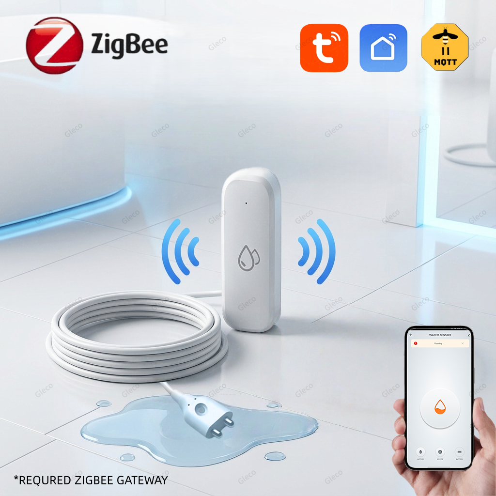 Tuya Zigbee Water Leak Sensor  - Water Alarm Sensor 리뷰 및 가격