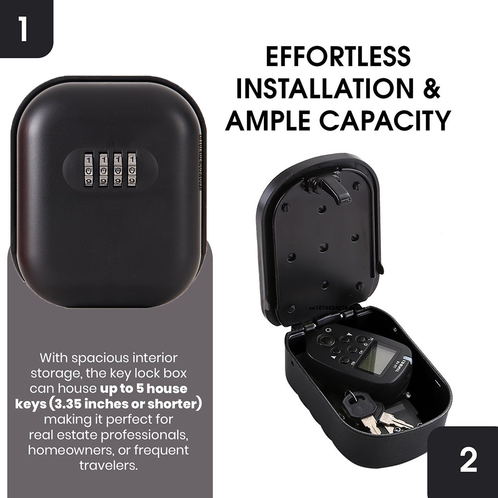 Key Lock Box with Small 4 Digi - Lockbox Key Secure 리뷰 및 가격