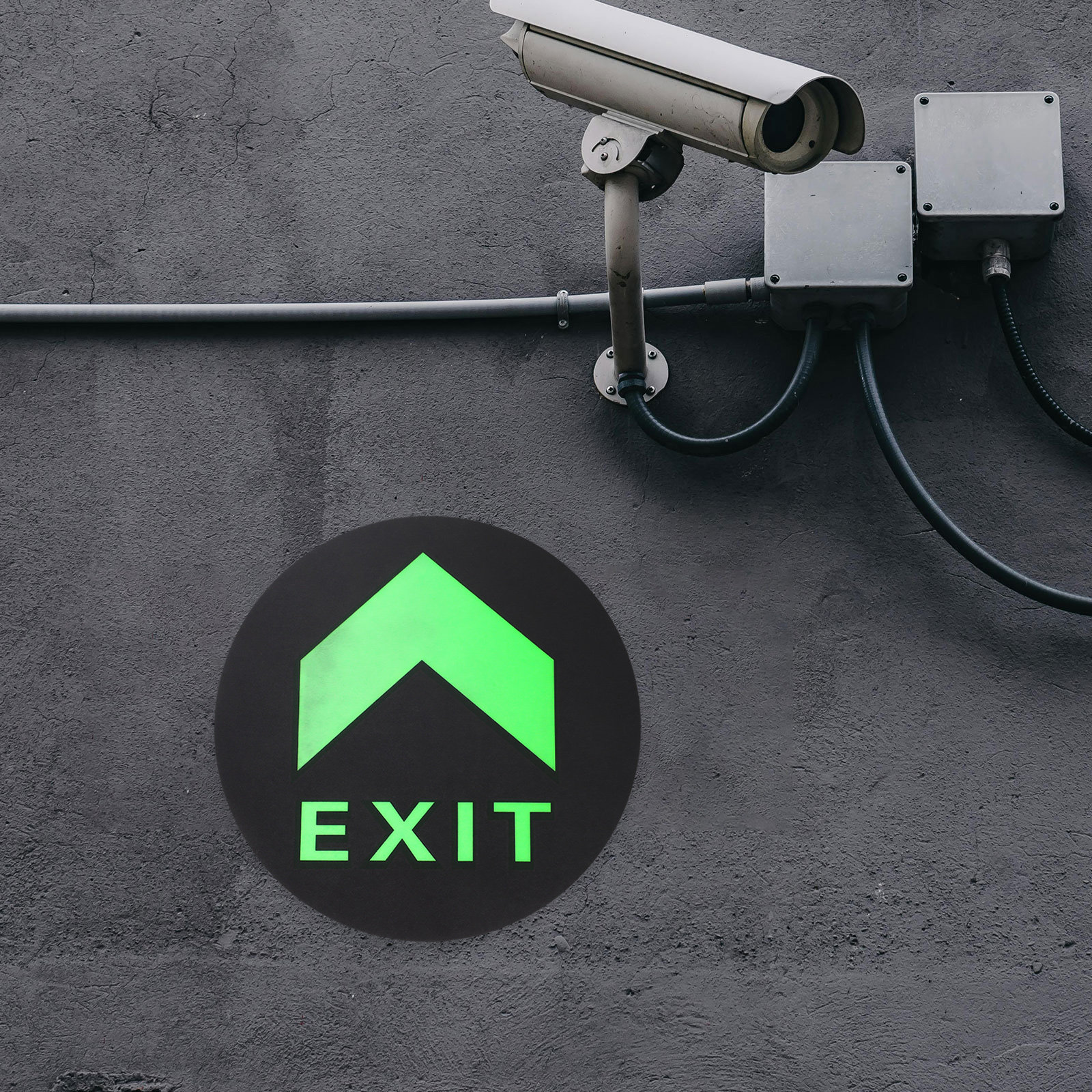 5Pcs Exit Sign Stickers Night  - Emergency Exit Sign 리뷰 및 가격