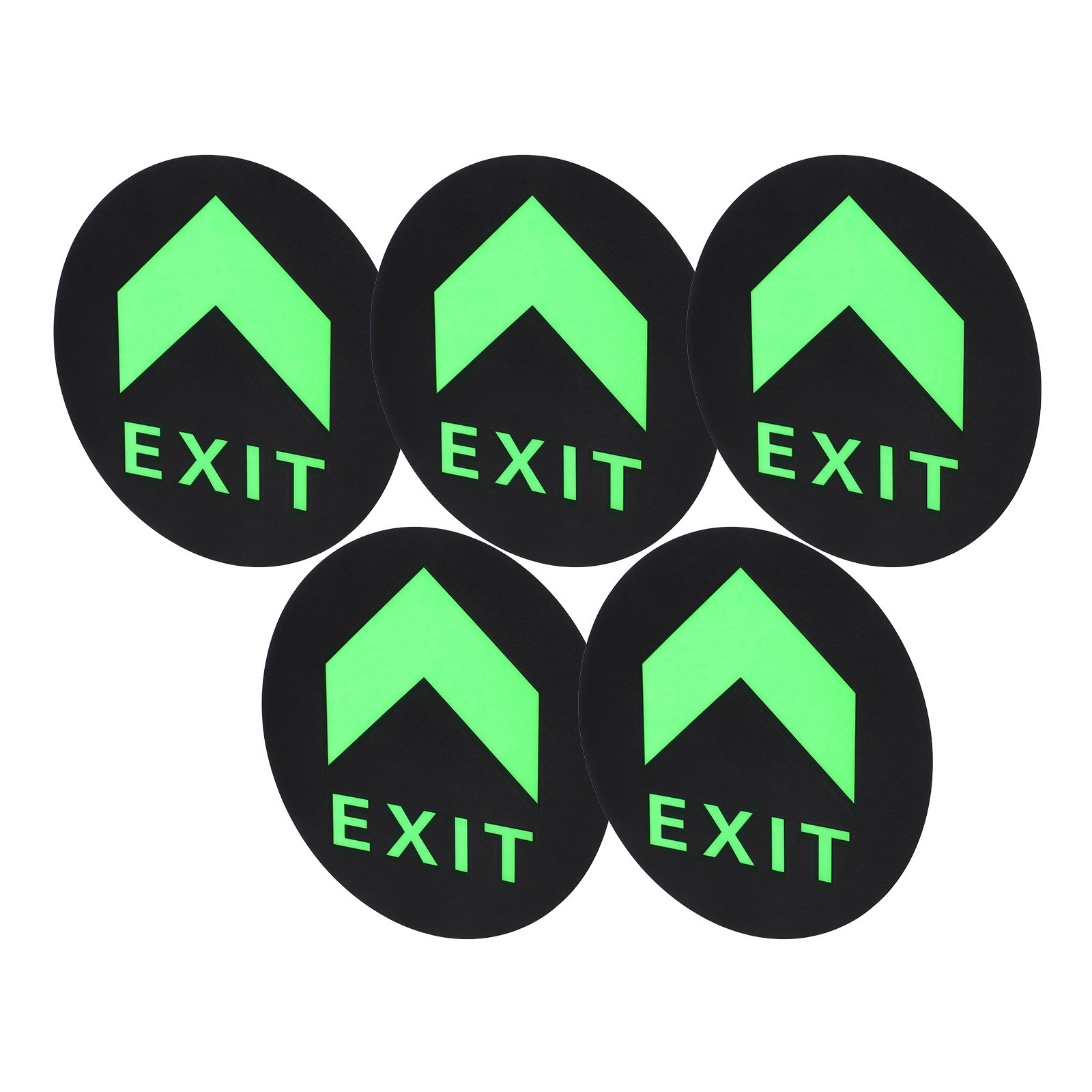 5Pcs Exit Sign Stickers Night  - Emergency Exit Sign 리뷰 및 가격