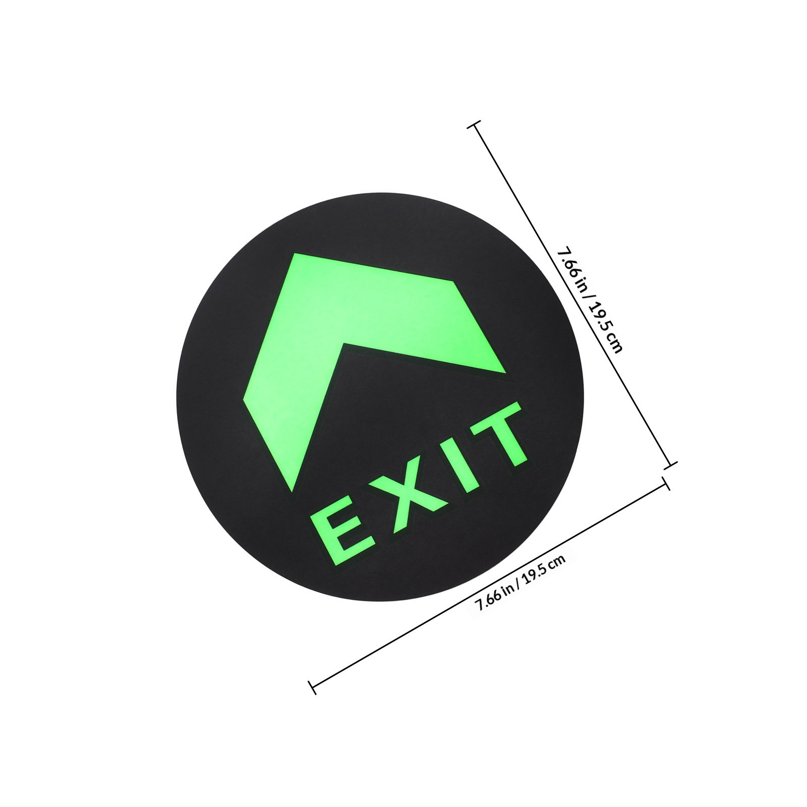 5Pcs Exit Sign Stickers Night  - Emergency Exit Sign 리뷰 및 가격